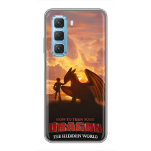 Чохол дракон Беззубик для Infinix Hot 50 5G – Постер Беззубика