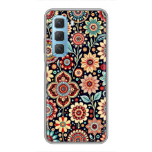 Чехол с принтом Ковер для Infinix Hot 50 5G – Цветочный ковер
