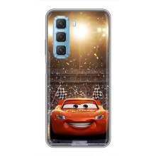 Чохол з принтом Маквін для Infinix Hot 50 5G – Червоний маквін