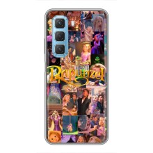Чехол Рапунцель для Infinix Hot 50 5G (Рапунцель коллаж)