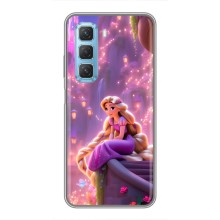 Чехол Рапунцель для Infinix Hot 50 5G (Рапунцель в замке)