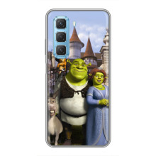 Чохол з мультфільмом Шрек на Infinix Hot 50 5G