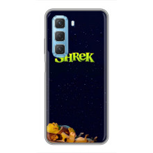 Чохол з мультфільмом Шрек на Infinix Hot 50 5G – Шрек лого