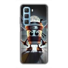 Чохол з мемом Тралалело тралала на Infinix Hot 50 5G – Капучіно асасіно