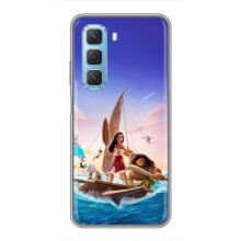 Чехол с мультфильмом Моана Infinix Hot 50 5G (Моана и Мауи)