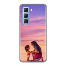 Чехол с мультфильмом Моана Infinix Hot 50 5G (Моана и Симеа)