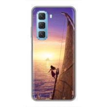 Чехол с мультфильмом Моана Infinix Hot 50 5G (Моана в море)