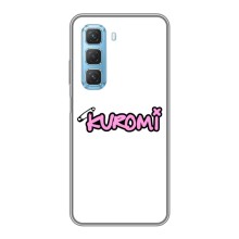 Чехол с персонажем Куроми на Infinix Hot 50 5G – Лого Куроми