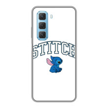 Чохол з принтом Стіч на Infinix Hot 50 5G – Стіч лого