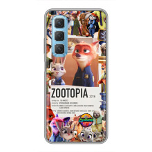Чохол Зоотрополіс на Infinix Hot 50 5G – Колаж Зоо