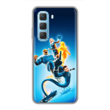 Чохол з принтом Фантастична четвірка для Infinix Hot 50 5G – Фантастична 4-ка