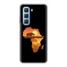 Летний Чехол на Infinix Hot 50 5G – Карта