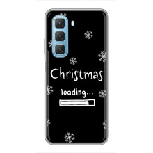 Рождественские, Праздничные Чехлы для Инфиникс Хот 50 5Джи – Christmas loading