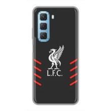 Силиконовые Чехлы принт Футбол на Infinix Hot 50 5G – Эмблема Liverpool