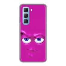 Силиконовые Чехлы (смешные стикеры) для Infinix Hot 50 5G – Хитрая мордочка