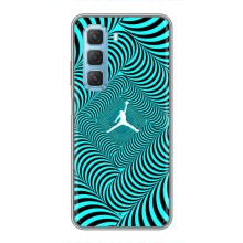 Силиконовый Чехол Nike Air Jordan на Инфиникс Хот 50 5G – Jordan