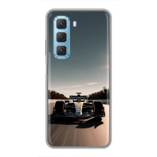 Чехол с прнтом Формула 1 на Infinix Hot 50 5G – Болід Ф1