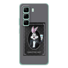 Бренднові Чохли для Infinix Hot 50 Pro Plus - (PREMIUMPrint) – Бакс Бані LV