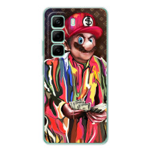 Бренднові Чохли для Infinix Hot 50 Pro Plus - (PREMIUMPrint) – Mario LV