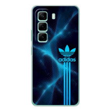 Чохли Адидас для Infinix Hot 50 Pro Plus (AlphaPrint) (Синій Адідас)