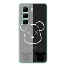 Чохли для Infinix Hot 50 Pro Plus - Bearbrick Louis Vuitton (PREMIUMPrint) (БеарБрік очі)