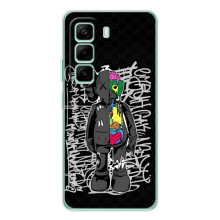 Чохли для Infinix Hot 50 Pro Plus - Bearbrick Louis Vuitton (PREMIUMPrint)