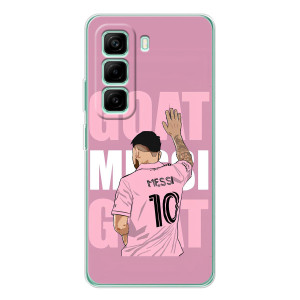 Чехлы Лео Месси в Майами на Infinix Hot 50 Pro Plus – GOAT MESSI