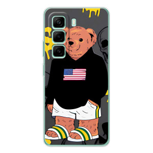 Чохли Мішка Тедді для Іnфінікс Хот 50 Про Плюс – Teddy USA