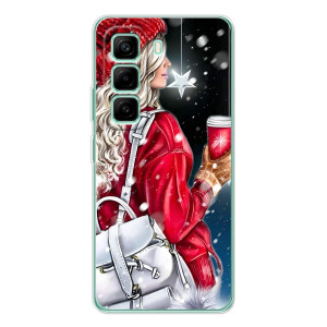 Чехлы на Новый Год Infinix Hot 50 Pro Plus – Зима пришла