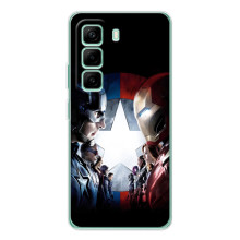 Чохли з героями Марвел Infinix Hot 50 Pro Plus (VPrint) (Марвел стайл)