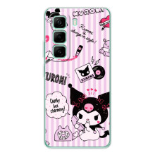 Чохли з топовими принтами для Інфінікс Хот 50 Про Плюс (Куромі сидить)