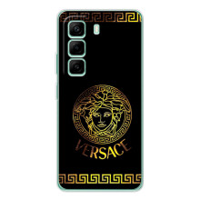 Чехлы VERSACE для Инфиникс Хот 50 Про Плюс (PREMIUMPrint) (Logo Versace)