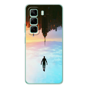 Чохол з людиною павуком для Infinix Hot 50 Pro Plus - (AlphaPrint)