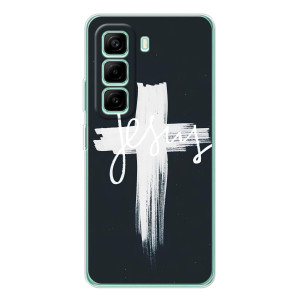 Чехол для Infinix Hot 50 Pro Plus (AlphaPrint) - (Христианские)