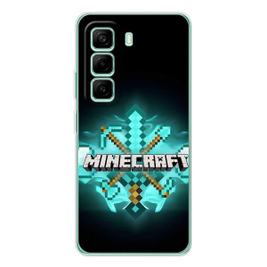 Чехол майнкрафт для Infinix Hot 50 Pro Plus – MineCraft 2