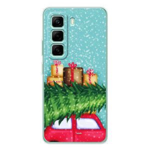 Чехол Новогодняя Елка на Infinix Hot 50 Pro Plus – Новогодние подарки