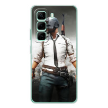 Чохол з картинкою "Герой Pubg" на Infinix Hot 50 Pro Plus (Пабг)