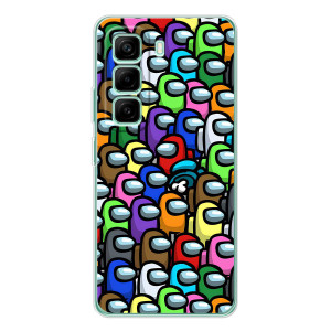 Чехол Амонг Ас для Infinix Hot 50 Pro Plus (AlphaPrint)
