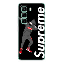 Чеохол для Infinix Hot 50 Pro Plus з картинкою Supreme (AlphaPrint) (Деб Супрім)