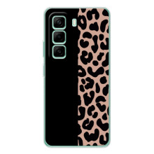 Чохол з леопардовим принтом на Infinix Hot 50 Pro Plus (Леопардовий фон)