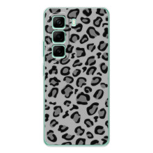 Чохол з леопардовим принтом на Infinix Hot 50 Pro Plus (Темний леопард)