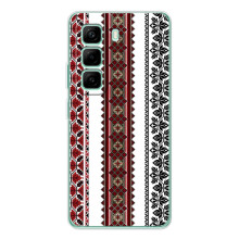 Силіконовый Чохол на Infinix Hot 50 Pro Plus з картинкой Вишиванки