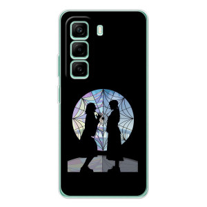 Чехлы Венсдей на Infinix Hot 50 Pro Plus Уэнсдей (AlphaPrint)