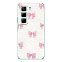 Чохол з бантиками на Інфінікс Хот 50 Про Плюс