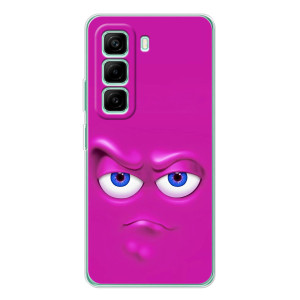 Чохли (ТПУ) (смішні стікери) для Infinix Hot 50 Pro Plus – Хитра мордочка