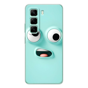 Чохли (ТПУ) (смішні стікери) для Infinix Hot 50 Pro Plus – мордочка
