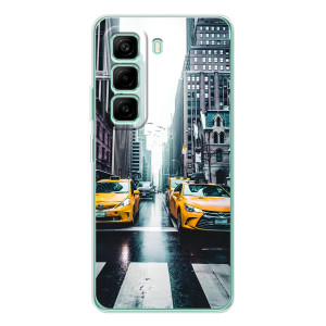 Силиконовый бампер (Работники) на Infinix Hot 50 Pro Plus – Такси