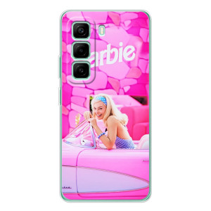 Силиконовый Чехол Барби Фильм на Infinix Hot 50 Pro Plus (Зставка)