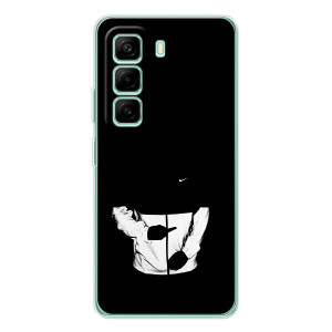 Силиконовый Чехол на Infinix Hot 50 Pro Plus с картинкой Nike (Nike стиль)