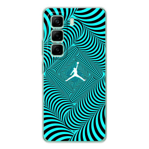 Силиконовый Чехол Nike Air Jordan на Иnфиникс Хот 50 Про Плюс – Jordan